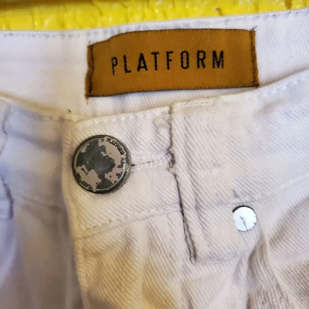 Men's Platform Distressed Jeans Size 30/32